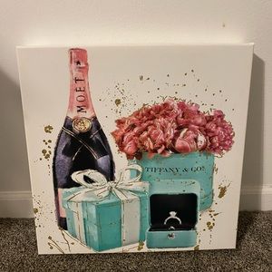 NEW SUPER HOT AND STYLISH TIFFANY & CO CANVAS PICTURE